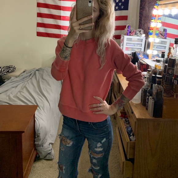 Intimately Free People Cropped crew neck sweatshirt - Picture 2 of 6